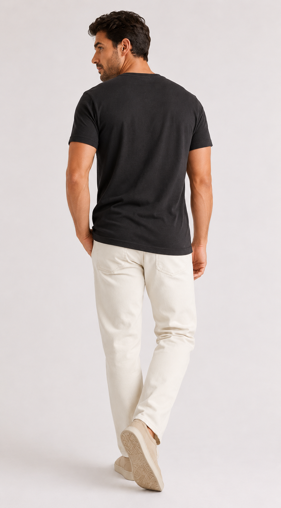 100% Organic Cotton Slub Crewneck Tee