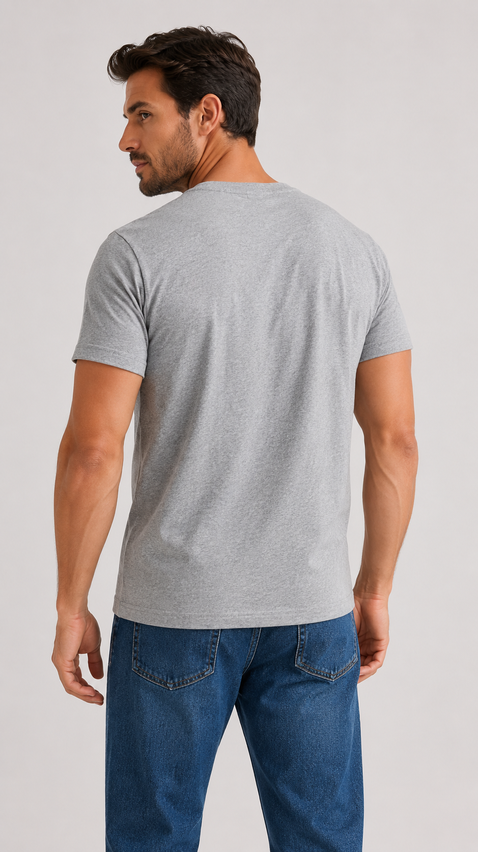 100% Organic Cotton Slub Crewneck Tee